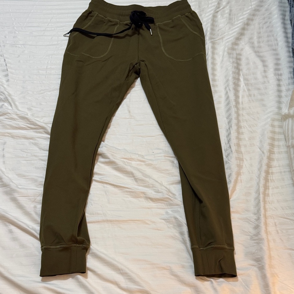 Women’s Zyia Active Olive Green Unwind Jogger Pants